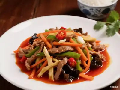 Beef w. Garlic Sauce