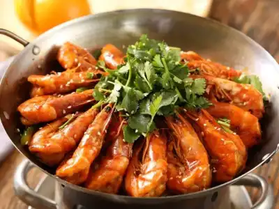 Shrimp Dry Pot